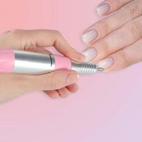 pedikiuro freza - RoGer Professional Electric Nail Drill, rožinė (Pink) - 5 nuotrauka