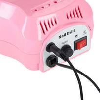 pedikiuro freza - RoGer Professional Electric Nail Drill, rožinė (Pink) - 9 nuotrauka