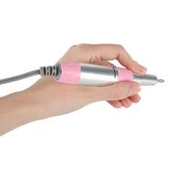 pedikiuro freza - RoGer Professional Electric Nail Drill, rožinė (Pink) - 13 nuotrauka