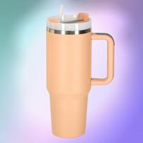 gertuves su siaudeliu - Termopuodelis RoGer KX3032_1, 1.2 l, rožinė sp./sidabro sp. - 3 nuotrauka