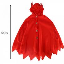 velniuko kostiumas - IKONKA - Karnavalinis velnio kostiumas, raudonas (Red) S dydis - 3 nuotrauka