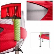 batutas 140 cm - Vaikų sodo batutas 140 cm Raudonas (Red) - 3 nuotrauka