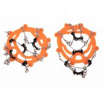 batu spygliai - Batų apkaustai Shoe Chains, oranžinė/pilka, Universalus, 2 vnt. - 10 nuotrauka