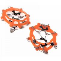 batu spygliai - Batų apkaustai Shoe Chains, oranžinė/pilka, Universalus, 2 vnt. - 11 nuotrauka