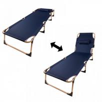 lauko gultas - Sulankstoma turistinė lauko lova Canada KX3909, tamsiai mėlyna (Dark Blue) - 3 nuotrauka