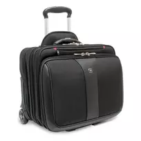 krepsiai nesiojamiems kompiuteriams 17 - Wenger Patriot 2in1 17" Laptop Bag And Rolling Case - 2 nuotrauka