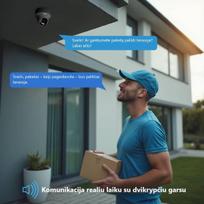 belaides stebejimo kameros - HiLook IKS-2044BH 4MP Wi-Fi 6 Belaidė kamera White (Balta) - 3 nuotrauka