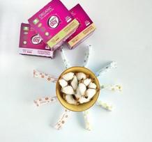 gentle day - GENTLE DAY® ekologiškos medvilnės tamponai SUPER PLIUS, bekvapiai, 15 vnt. - 2 nuotrauka