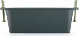 kepimo formos - Lékué Silikoninis įdėklas karšto oro gruzdintuvei, 20 cm x 11 cm, Pilkas (Grey) - 3 nuotrauka