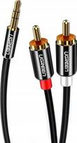 Ugreen 3.5 mm Jack - RCA x2 kabelis 1.5m Juodas (Black)