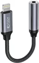 Tech-Protect UltraBoost Lightning į 3.5mm Mini Jack adapteris, Juodas (Black)