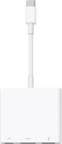 apple usb c adapteris - Apple USB-C Digital AV Multiport Adapter Balta (White) - 2 nuotrauka