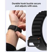 samsung apyrankes - Spigen WBF1 dirželis Samsung Galaxy Watch 8/9/Classic 40/44/46 mm Juodas (Black) - 3 nuotrauka