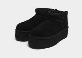 batai ugg zieminiai - UGG Moteriški aulinukai, CLASSIC ULTRA MINI PLATFORM Juodas (Black) - 5 nuotrauka