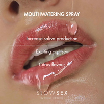 oralinis - Oralinis lubrikantas Bijoux Indiscrets Slow Sex Mouthwatering Spray, 13 ml - 3 nuotrauka