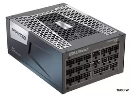 600w psu - Seasonic PRIME PX-1600, 1600W, 80 PLUS Platinum, ATX 3.0 Juodas (Black) - 8 nuotrauka