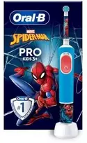 Oral-B Vitality Pro Kids Spider-Man Edition Mėlynas (Blue)
