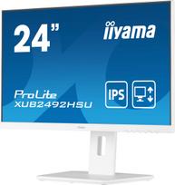 baltas monitorius - iiyama ProLite XUB2492HSU-W5 23.8", IPS, FHD, baltas (white) - 3 nuotrauka