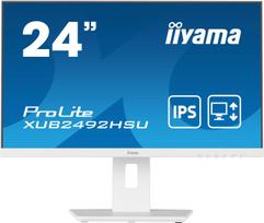baltas monitorius - iiyama ProLite XUB2492HSU-W5 23.8", IPS, FHD, baltas (white) - 5 nuotrauka
