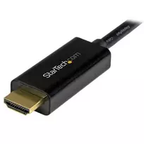 hdmi i displayport adapteris - Adapteris StarTech MDP2HDMM1MB Mini DisplayPort, HDMI, 1 m, juoda - 3 nuotrauka
