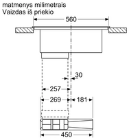imontuojamas gartraukis - Bosch PVQ795H26E - 2 nuotrauka