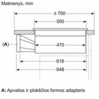 imontuojamas gartraukis - Bosch PVQ795H26E - 5 nuotrauka