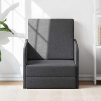 Fotelis Krėslas-lova, tamsiai pilkas (Dark Grey)