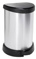 siuksliadeze curver deco bin - Šiukšliadėžė „Curver“ 9090 / R051384, 20 l, metalinė - 1 nuotrauka