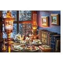 puzzle castorland - Castorland Puzzle Afternoon Tea 1000pcs - 2 nuotrauka