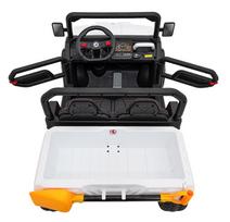 vaikiskas elektrinis keturratis - Elektrinis vienvietis keturratis Pick-Up Speed 900, baltas - 4 nuotrauka