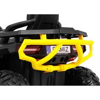 vaikiskas elektrinis keturratis - Ramiz Vaikiškas elektrinis keturratis ATV Desert, Geltona (Yellow) - 3 nuotrauka