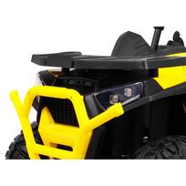 vaikiskas elektrinis keturratis - Ramiz Vaikiškas elektrinis keturratis ATV Desert, Geltona (Yellow) - 4 nuotrauka