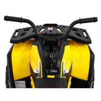 vaikiskas elektrinis keturratis - Ramiz Vaikiškas elektrinis keturratis ATV Desert, Geltona (Yellow) - 7 nuotrauka