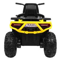 vaikiskas elektrinis keturratis - Ramiz Vaikiškas elektrinis keturratis ATV Desert, Geltona (Yellow) - 10 nuotrauka