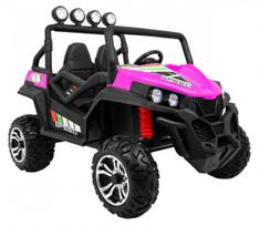 bagis vaikams - Vaikiškas elektrinis bagis Ramiz Grand Buggy 4x4 LIFT, rožinis (Pink) - 7 nuotrauka