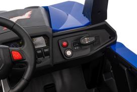 utv elektromobilis - Ramiz Elektrinis Buggy UTV-MX 2000N, Mėlynas (Blue) - 24 nuotrauka