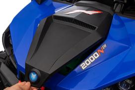utv elektromobilis - Ramiz Elektrinis Buggy UTV-MX 2000N, Mėlynas (Blue) - 35 nuotrauka