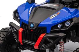 utv elektromobilis - Ramiz Elektrinis Buggy UTV-MX 2000N, Mėlynas (Blue) - 41 nuotrauka