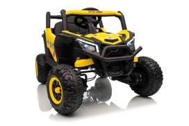 utv elektromobilis - Elektrinis Buggy Madman UTV-MX Geltonas (Yellow) - 8 nuotrauka