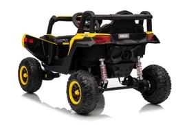 utv elektromobilis - Elektrinis Buggy Madman UTV-MX Geltonas (Yellow) - 11 nuotrauka