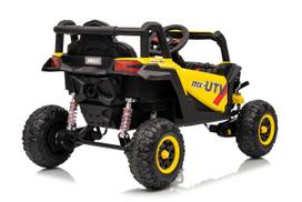 utv elektromobilis - Elektrinis Buggy Madman UTV-MX Geltonas (Yellow) - 14 nuotrauka