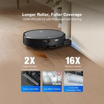 siurbliai robotai - Ecovacs DEEBOT T90 Omni White (Balta) - 10 nuotrauka
