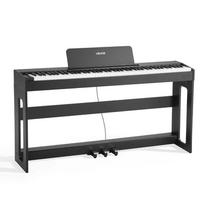 elektrinis pianinas - VEVOR 88 klavišų Juodas (Black) - 3 nuotrauka