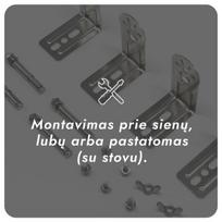 infraraudonuju spinduliu sildytuvai -  Heatum H2000R Core silver - 14 nuotrauka
