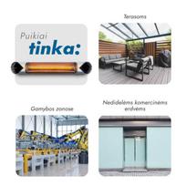 infraraudonuju spinduliu sildytuvai -  Heatum H2000R Core silver - 19 nuotrauka
