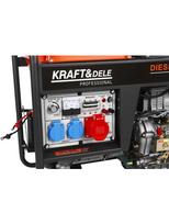 5 230 - Kraft & Dele KD3243, 7 kW 230 V / 400 V , 668CC - 4 nuotrauka