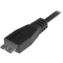 usb c to usb 3.0 micro - StarTech USB-C į Micro-B laidas 0.5m Juodas (Black) - 2 nuotrauka