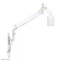 24 coliu televizorius - NEWSTAR MEDICAL FLAT SCREEN WALL MOUNT (162 CM LONG/170 CM HIGH) 10-24" WHITE - 4 nuotrauka