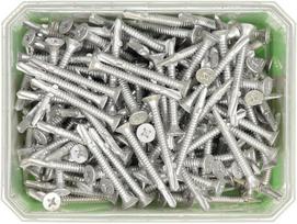 savisriegiai - Savisriegiai ESSVE CorrSeal Ving, 6,3 x 60 mm, su sparneliais, 200 vnt. - 2 nuotrauka