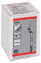 plywood - Pjūklelis siaurapjūkliui Bosch T 119 BO; 83 mm; 100 vnt. - 3 nuotrauka